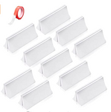 アクリル スタンド アクリル 板 飛沫防止 パーテーション メニュースタンド ついたて スタンド 台座 卓上 (10個セット)#93182