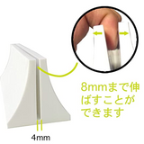 アクリル スタンド アクリル 板 飛沫防止 パーテーション メニュースタンド ついたて スタンド 台座 卓上 (10個セット)#93182