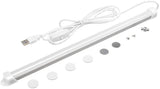 電球 USB LED クールホワイト オン/オフスイッチ LEDライト USB接続式バーライト 自然光 目保護 usb給電#44014