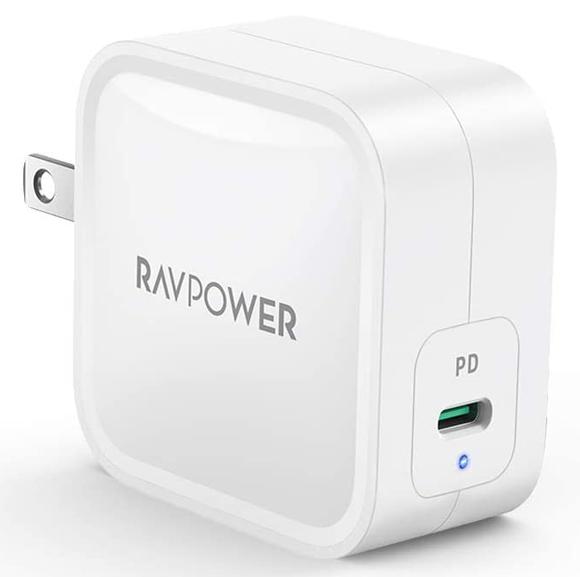 USB 急速充電器 24W 2ポート【PSE技術基準適合/PowerIQ搭載/折りたたみ式プラグ搭載/旅行に最適】 iPhone/iPad/Galaxy S9 / Xperia XZ1、その他Android各種対応 (ホワイト)#2222