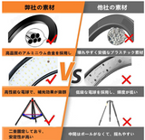 LEDリングライト カメラ 卓上ライト 自撮り/撮影/照明用 自撮り棒両用 三脚スタンド Bluetoothリモコン付き 高輝度LED 3色モード 10段階調光 360度調整可能 取り外し可能 伸縮 美白効果 スマホスタンド付き USB給電 自由雲台 仕事/勉強/美容化粧/YouTube生放送/ビデオカメラ撮影用 gopro SNS TikTok メイク動画 日本語取り扱い説明書付き#56564