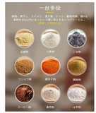 700g粉末ミル 電動粉砕機 家庭用 穀物用ミル １分間に微粉末・ハイパワー 蓋開けたら作業停止・安全 お米/山椒/胡椒/お茶/小麦粉/こーひまめ・乾燥材料のみ 換え刃あり 日本語説明書 一年安心保証#49108