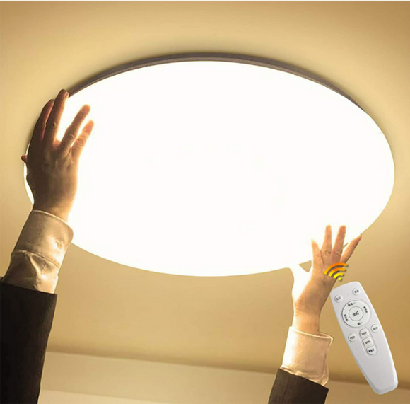 LED シーリングライト 照明器具 6畳 24W led シーリングライト led照明 しーりんぐらいと 部屋の電気 12段階調光調色 薄型 リモコン付き 天井照明 常夜灯 明るさメモリ 15分/30分/60分スリープタイム 天井照明 PSE認証 暖色 冷色 昼光色 電球色#76746