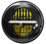 5.75インチ LED ヘッドライト DRL付き 純正交換 高輝度 Harley Sportster Softail Touring用#79880