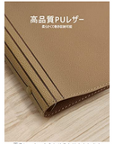 システム手帳 A4 6穴 リング24mm 多機能 PUレザー スケジュール帳 リフィル付き ビジネスノート プレゼント 誕生日 卒業記念品 (カーキ, A4) #80420