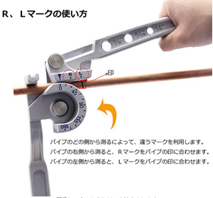 パイプベンダー レバー式ベンダー 1/4’’-1/2’’ 2·3サイズ 180°まで曲げ可能 軟質の銅/鉄/鋼/アルミパイプ エアコン配管改修/diy加工（1/4’’、5/16’’、3/8’’）#46960