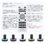 ターンテーブル 電動回転台 摄影 電動ターンテーブル 遠隔操作 スムーズに回転 90/180/320°ターンテーブル 回転の方向、角度が調整でき 騒音が小さい 摄影 展示用110-240Ｖ (黒い, 直径20ｃｍ耐荷重20kg)#57586