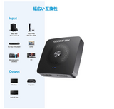 HDMI切替器-4K 60HZ 双方向 2入力1出力 1入力2出力 電源不要 HDCP2.2 Ver2.0 手動 切り替え機 セレクター HDR 1080P 3D Xbox Nintendo PS4 PS5 Blu-Ray HDTV 対応#91204