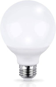 LED電球 口金直径26mm 60W形相当 一般電球 ボール電球タイプ全配光タイプ 全光束約700lm 電球色相当 80mm直径 密閉形器具対応 長寿命 省エネ LED照明#43572