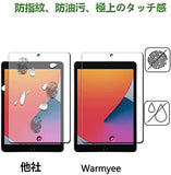 【二枚入り】iPad 10.2 フィルム iPad 7とiPad 8 用の ガラスフィルム #45987