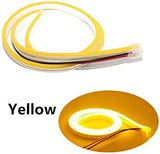 LEDネオンライト 12V 5m 600個のLEDライト 防水 切断可能 8色あり (Yellow)#	87400