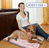 ペットマット 犬猫ペット用ペットベッド 暖かい 防寒 柔らかい もこもこ しっかりした作り 2枚セット 通年使用可能なマット ブランケットとして使用可能 簡単に洗える 可愛いデザイン 両面は違う素材は違う触り心地をもたらす 可愛いオリジナルパッケージで贈り物にも最適 外出 家庭用 夏 冬 小型犬 中型犬 大型犬（生地：フランネル＆ベルベルフリース) (L 79*60cm)#