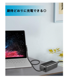 Surface Pro 充電器, Cshare 15V 2.58A Surface 充電器 65W 44W 36W 24Wに応用可能 Surface 電源アダプター#90371