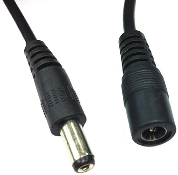 DC電源延長ケーブル ACアダプター延長ケーブル 外径5.5mm 内径2.1mm 12V DCプラグ 電源コード 汎用 (10M) CCTV防犯カメラ、ルーター、IPカメラ、DVR、Webカメラ、ネットワークカメラ用のDC延長コネクタ#82419