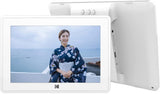 WiFiデジタルフォトフレーム 10インチ 超鮮明画質 タッチパネル 思い出の写真/動画が蘇る リアルタイムに共有 タッチパネル SDカード/USBメモリに対応 プレゼントに適用#58957