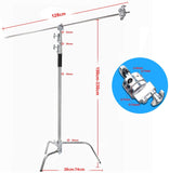 Stand ライトスタンド最大 330cm, 128 cm保持 #48095