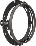 (ボスキー) 純正品 7インチ ハーレー LED ヘッドライト用 ステー ブラケット リング 固定用金具 Harley Davidson FLD Touring Models Softail Models 等 に適用 (ブラック) 一年保障付き#82946