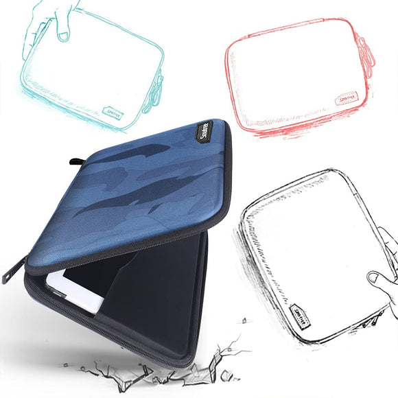 8.3インチタipad mini6 収納ケース タブレットスリーブ pencil収納可能　7.9インチ iPad Mini 5/4/3/2/1 ＆8インチ Samsung Galaxy Tab S2 ＆ 8インチ Lenovo Tab 4 Plus ＆ Lenovo Tab3 ＆ Asus Zenpad Z8s ＆Google Nexus 7などに対応でき　タブレット収納ケース　防水　耐衝撃（ブルー）#88671