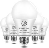 LED 電球 60W 70W 80W 形相当 9W E26 口金 昼白色 / 昼光色 6000K 900ルーメン LED 電球 E26 高輝度 高演色 省エネ 長寿命 調光不可 屋内照明器具 密閉形器具対応 PSE認証済み 一般電球形 広配光タイプ 5個入り#86231