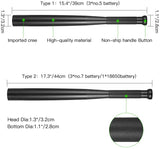LEDGLE LED 懐中電灯 野球バット型 防災 防犯 警棒 フラッシュライト ロングライト IPX6防水 電池式 アウトドア キャンプ 登山 夜間警備 災害時 痴漢撃退 護身用#71110