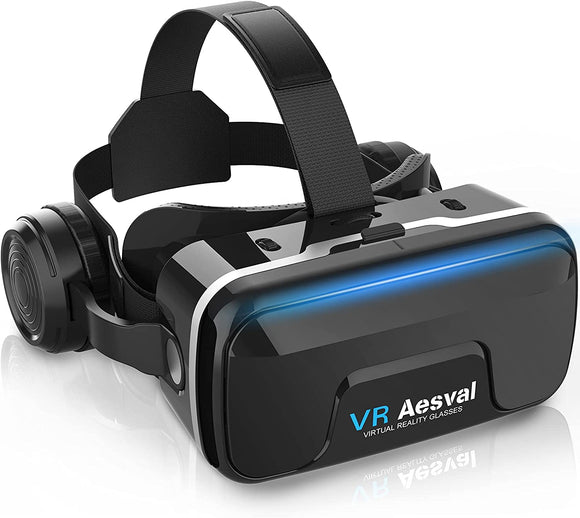 VRゴーグル VRヘッドセット VRヘッドマウントディスプレイスマホ用 エレコム超広角120° 焦点距離&瞳孔間距離調整可 4.7-6.5インチスマホ対応 遠視/近視適用#69741