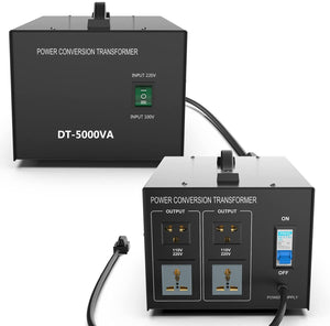 5000W 変圧器 100v 110v 220v アップトランス ダウントランス 海外 電源変換プラグ 自由変換 昇圧・降圧両用型　AC100V/110~120V to AC200V/220V~240V ポータブルトランス#87737