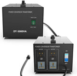 5000W 変圧器 100v 110v 220v アップトランス ダウントランス 海外 電源変換プラグ 自由変換 昇圧・降圧両用型　AC100V/110~120V to AC200V/220V~240V ポータブルトランス#87737