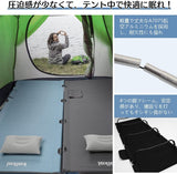 キャンプコット 組み立て簡単 軽量2.7kg 耐荷重120kgローコット アウトドア用折りたたみ式ベッド 収納バッグ付き ブラック#83945