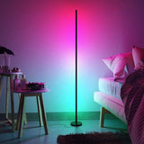 LEDフロアライト フロアランプ フロアスタンド フロアスタンド 間接照明 おしゃれ リモコン付 RGB 変色 調光 調色 無段階調節 高さ150cm 和風 北欧 和室 床置き 玄関 寝室 居間用#85907
