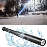LEDGLE LED 懐中電灯 野球バット型 防災 防犯 警棒 フラッシュライト ロングライト IPX6防水 電池式 アウトドア キャンプ 登山 夜間警備 災害時 痴漢撃退 護身用#71110