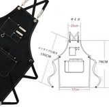 作業エプロン 厚 キャンバス 男女兼用 パティオ 前掛け カフェエプロン 職人 美容師#86701