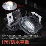 LEDフォグランプ ワークライト 20w 7d 広角タイプ ホワイト CREE社製チップ搭載 10V-30VDV対応 オードバイ バギー適用 防水作業灯 PCレンズ 角度調整可能 1個 1年保証#82285