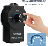 MSC-2000 ファンスピードコントローラスイッチ アクティブダクトファンダイヤル スピードコントロール 電動工具 インラインファン ファンコントローラー 電圧調整器 白熱灯の光量調節 120V 350W#87362