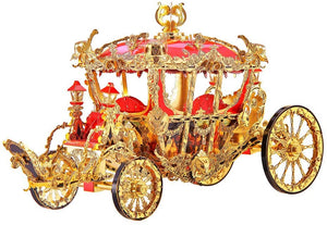 3d立体パズル メタリックナノパズル 王女の馬車 パーツ数：216個 ナノパズル 3Dパズル 誕生日 クリスマス プレゼント 贈り物#	87580