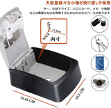 金庫 4桁暗証番号ダイヤル式 キー収納 鍵の保管ボックス、 印鑑や鍵の保管 受け渡し 防犯 盗難防止 壁掛け鍵収納ボックス、住宅展示場・工事現場・マンション・会社・倉庫などに適用「日本説明書」#82218