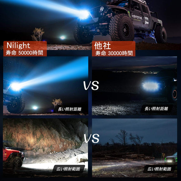 LED作業灯 デッキライト 120W作業灯 ２個セット LED投光器 ワークライト投光器120w 12v-24v 兼用 防水 防塵 防震 取付け自由 省エネルギー 各種作業車に対応 前照灯#75314