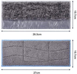 ブラーバジェットm6に適合する 床拭きロボット用 交換用クリーニングパッド☆ 洗濯可能！4枚セット！☆【3ウェットパッド+1ドライパッド】#73943