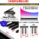 トモイ TOMOI 電子ピアノ 88鍵盤 折り畳み式 コンパクト 高音質 軽量 MIDI充電型 サスティンペダル ダンパーペダル 譜面台 イヤホン ピアノカバー 鍵盤シール 楽譜クリップ 日本語説明書付き 初心者 大人 子供 お勧め 1年保証#87177