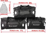 防水 バッグ 55 L 77 L オートバイ ドライ ダッフル バッグ 旅行、バイク、サイクリング、ハイキング、キャンプ用#86109