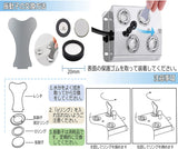 超音波霧発生装置 5連式ミストメーカー 水位維持フロート付 交換用振動子10個付 1500ml/h霧化量 #48215