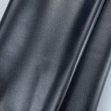 合皮 フェイク レザー 生地 幅137㎝ ハンドメイド DIY 製作 (100cm×137cm, ブラックNo.1)#87947